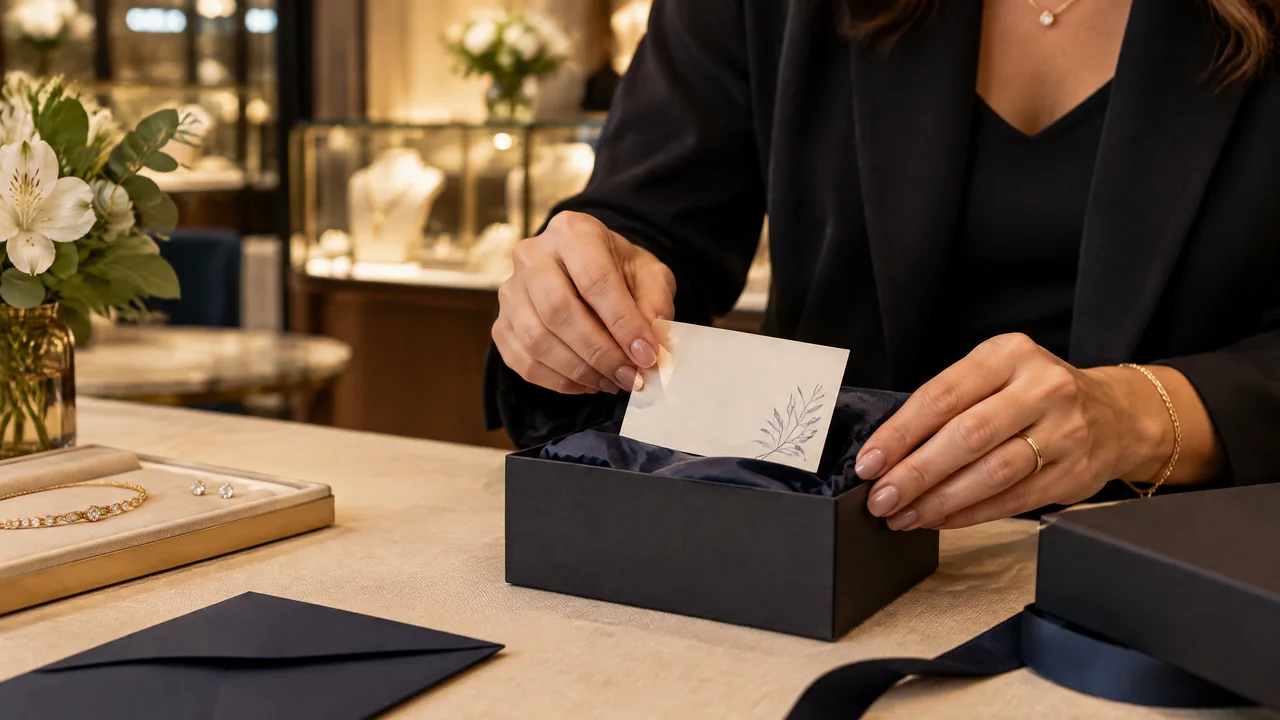 Cuidado com a experiência do cliente após uma compra de joia