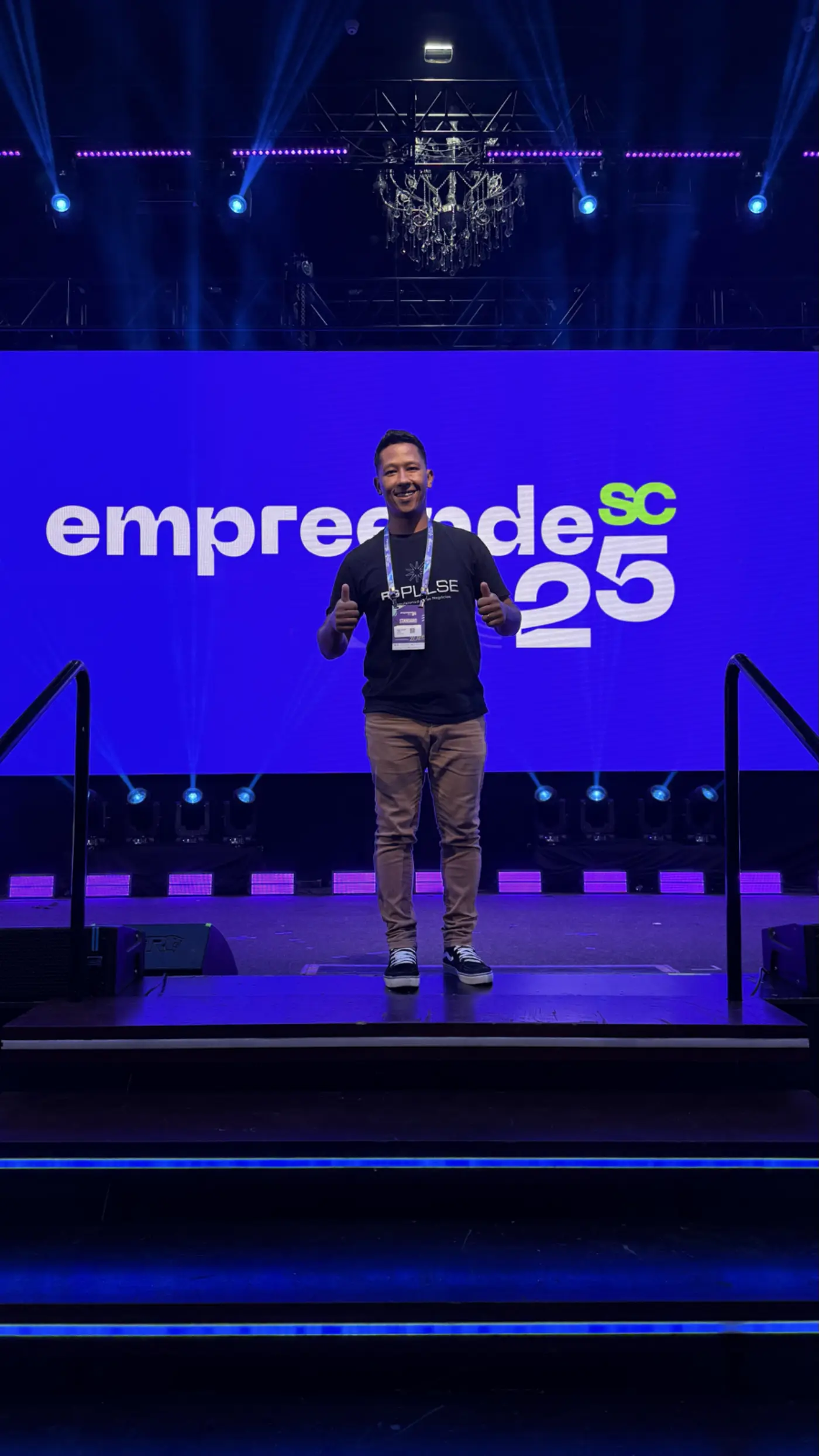 Palco do Empreende SC 2025
