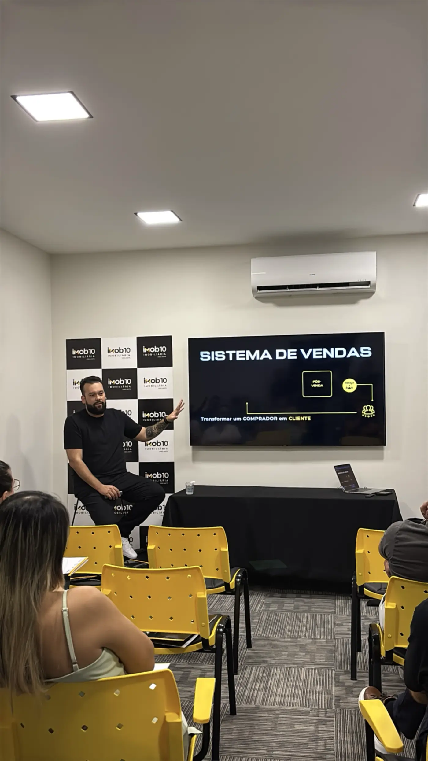 Treinamento de sistema de vendas na Imob10